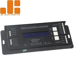 4 RGBW 지구 점화를 위한 채널 PWM 산출 LED DMX512 암호해독기 LED 운전사